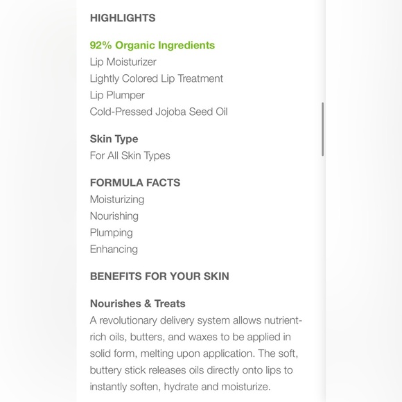 NWT OGEE lip oil in color Camellia 🌸 - Picture 7 of 9